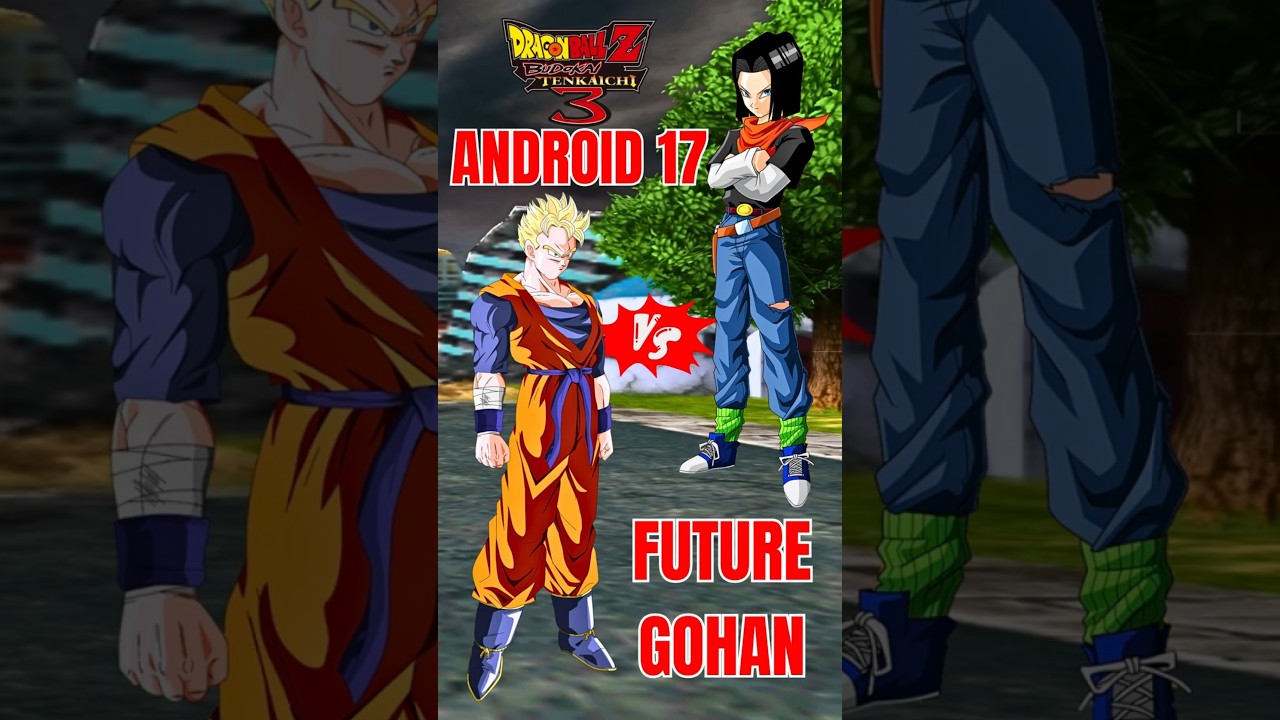 Future Gohan vs Android 17 (COM VS COM) - DBZ BT3 60fps #dragonball
