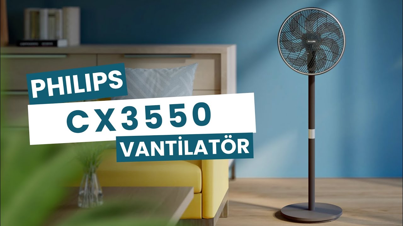 Paranın Alabileceği En İyi Vantilatör | Philips 3000 Serisi CX3550 İnceleme