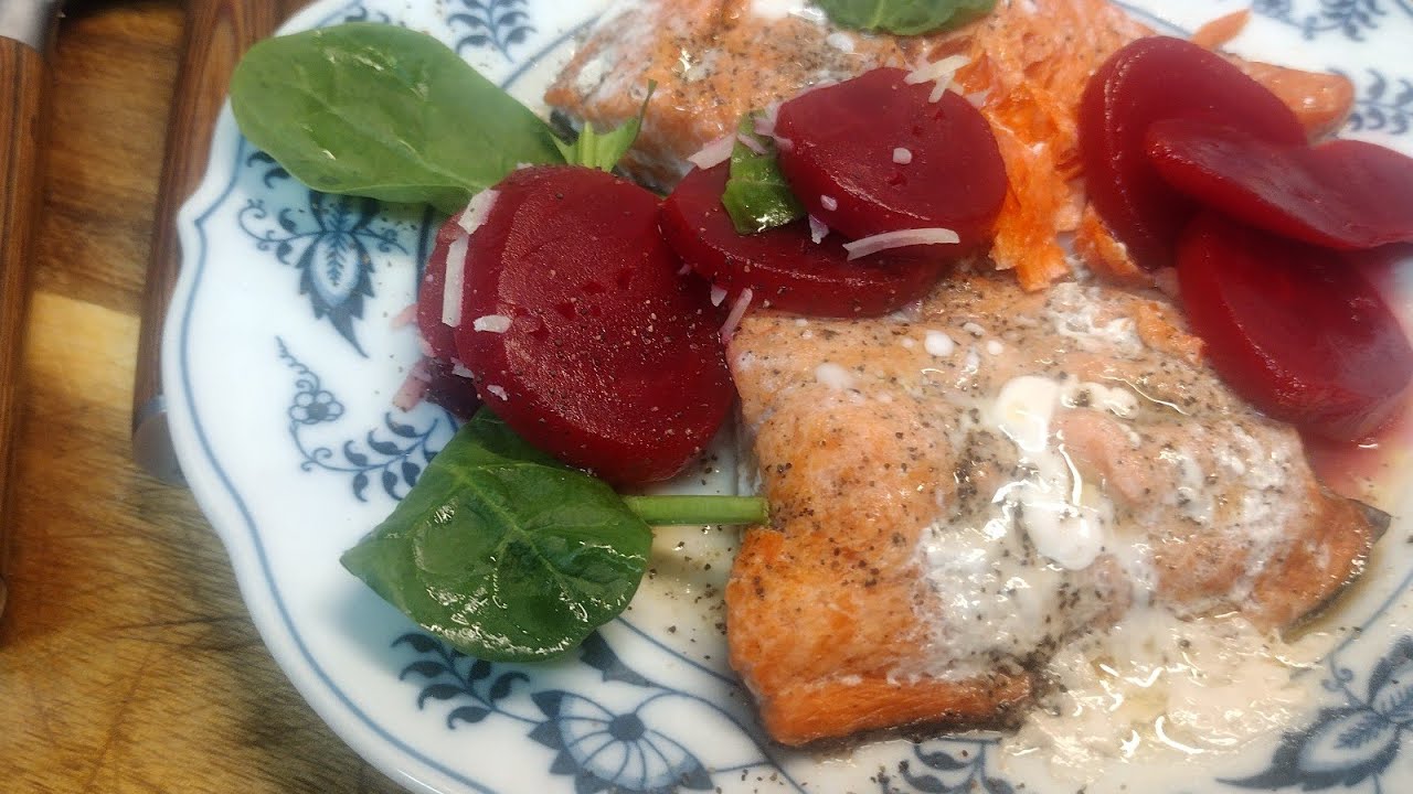 EASY SALMON LUNCH!!!