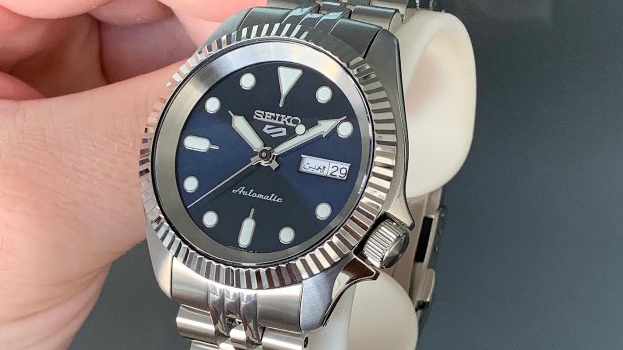 Seiko 5 Sports DressKX Datejust Mod! [SRPE63K1 Full Build Video]