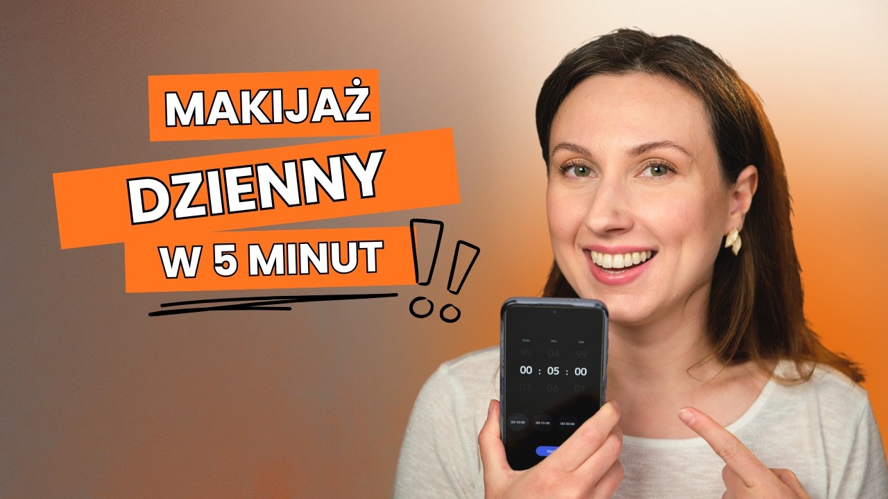 5-minutowy makijaż do pracy bez podkładu