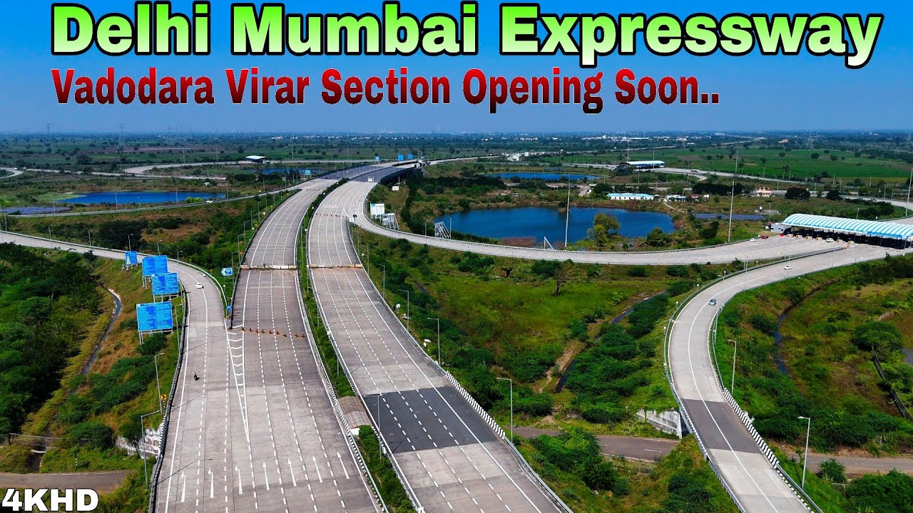 Delhi Mumbai Expressway Opening Soon! Vadodara Virar Section Letest Update Package 4 📍 Gujarat 