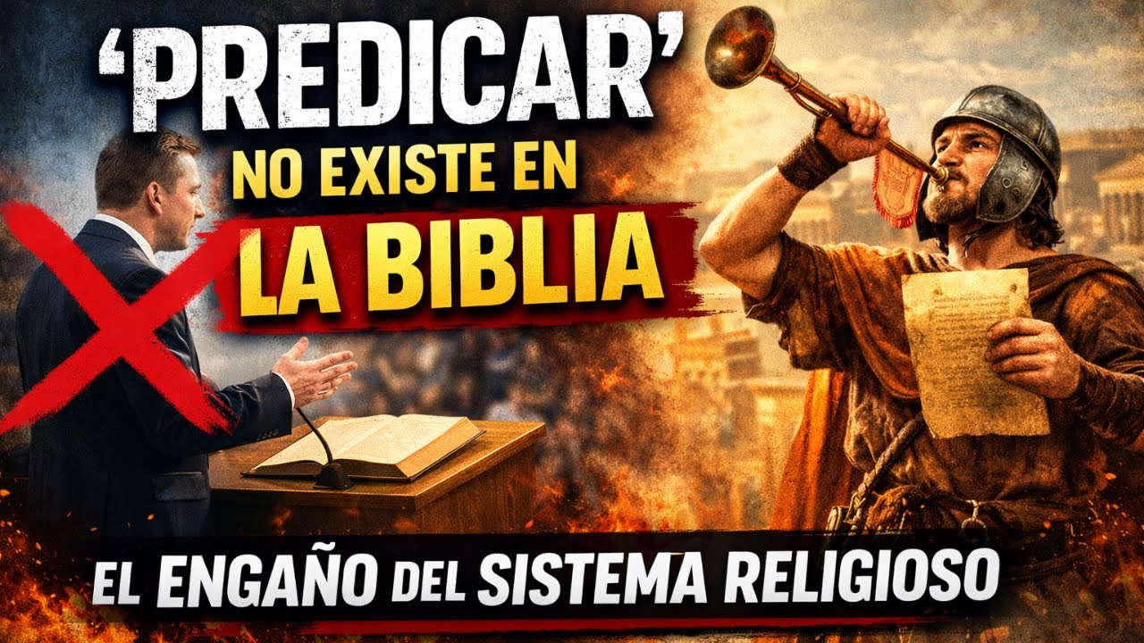 👉 “‘Predicar’ No Existe en la Biblia: El Engaño del Sistema Religioso”