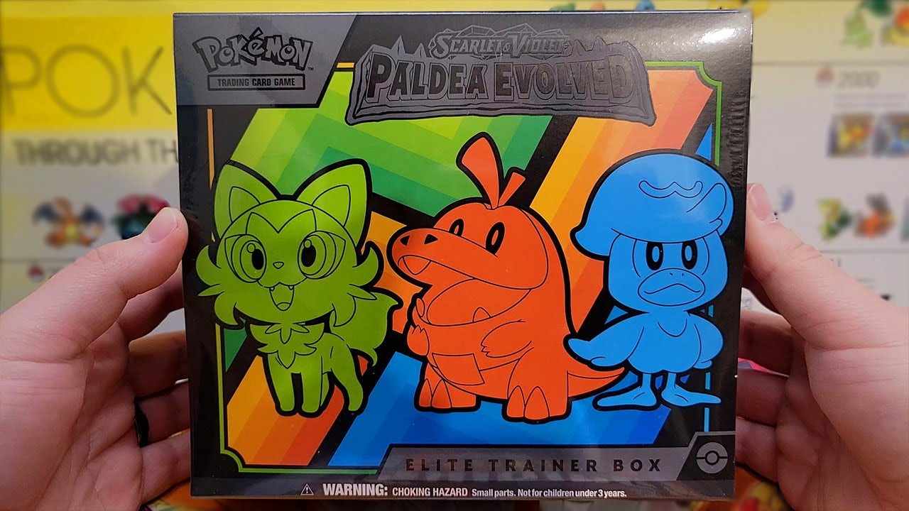 Pokemon Paldea Evolved Elite Trainer Box Opening...FINALLY!