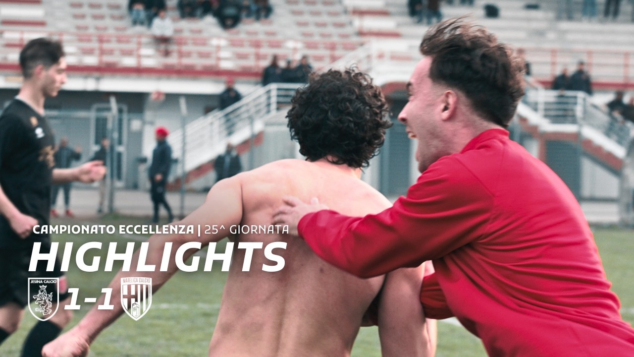 Jesina - Matelica 1-1 | Highlights | 25^ giornata Eccellenza Marche #sintesi #campionato