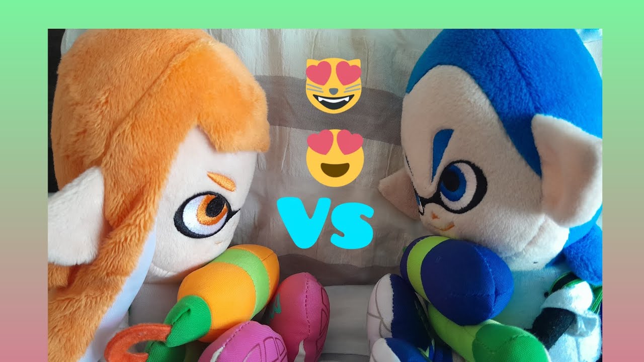 Splatoon inkling girl vs inkling boy 
