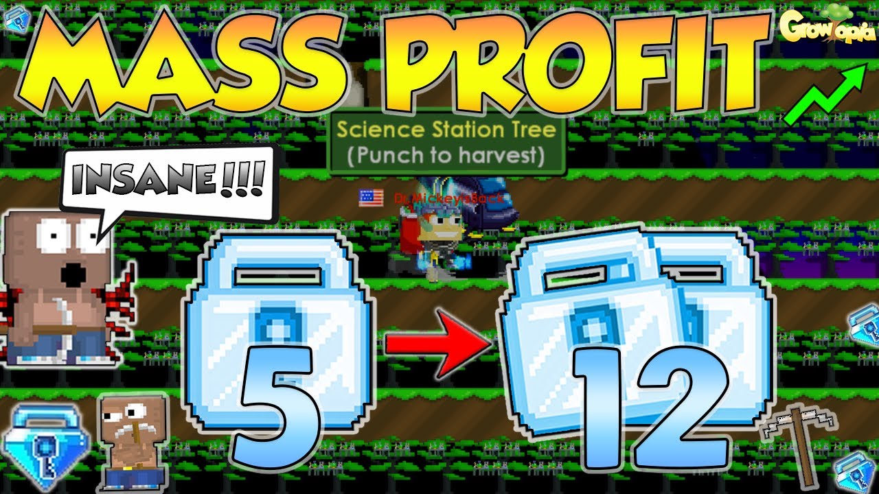 MASS PROFIT 5 DL TO 12 DL HIGH DEMAND EASY PROFITS!!!- GROWTOPIA