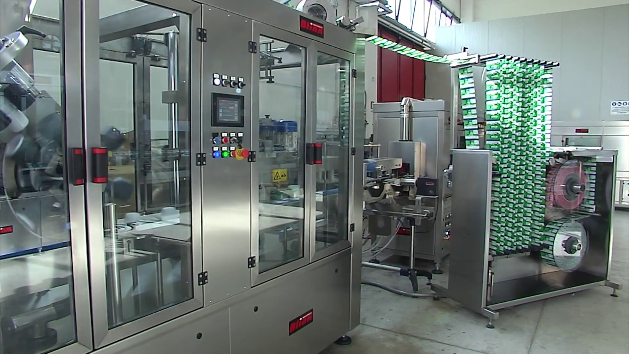 Blink Machines - Automatic sleeve applicator for cups / Applicatore sleeve su vaschette