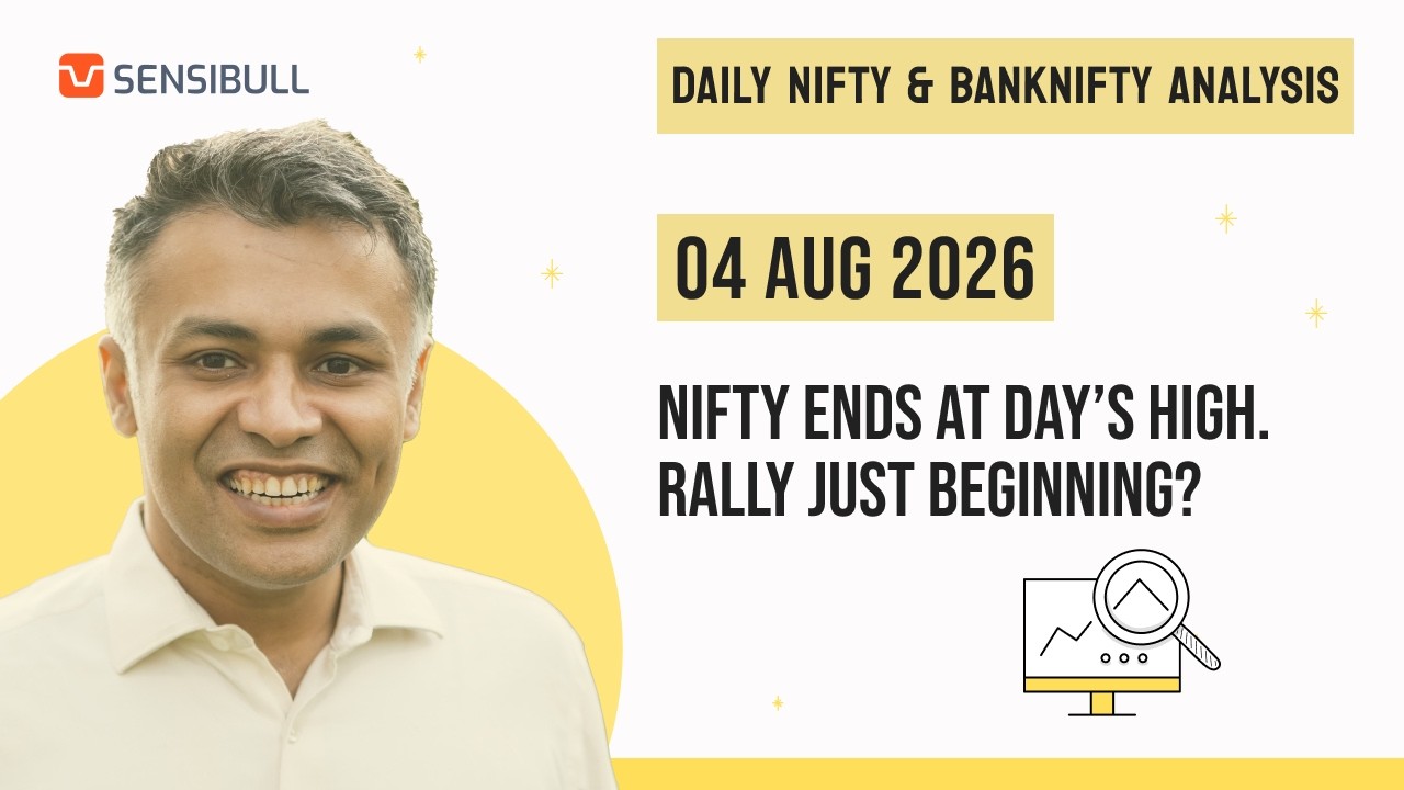 NIFTY Expiry & BANK NIFTY Analysis for Tomorrow | Stock Market Outlook | 04 August 2026, Tuesday