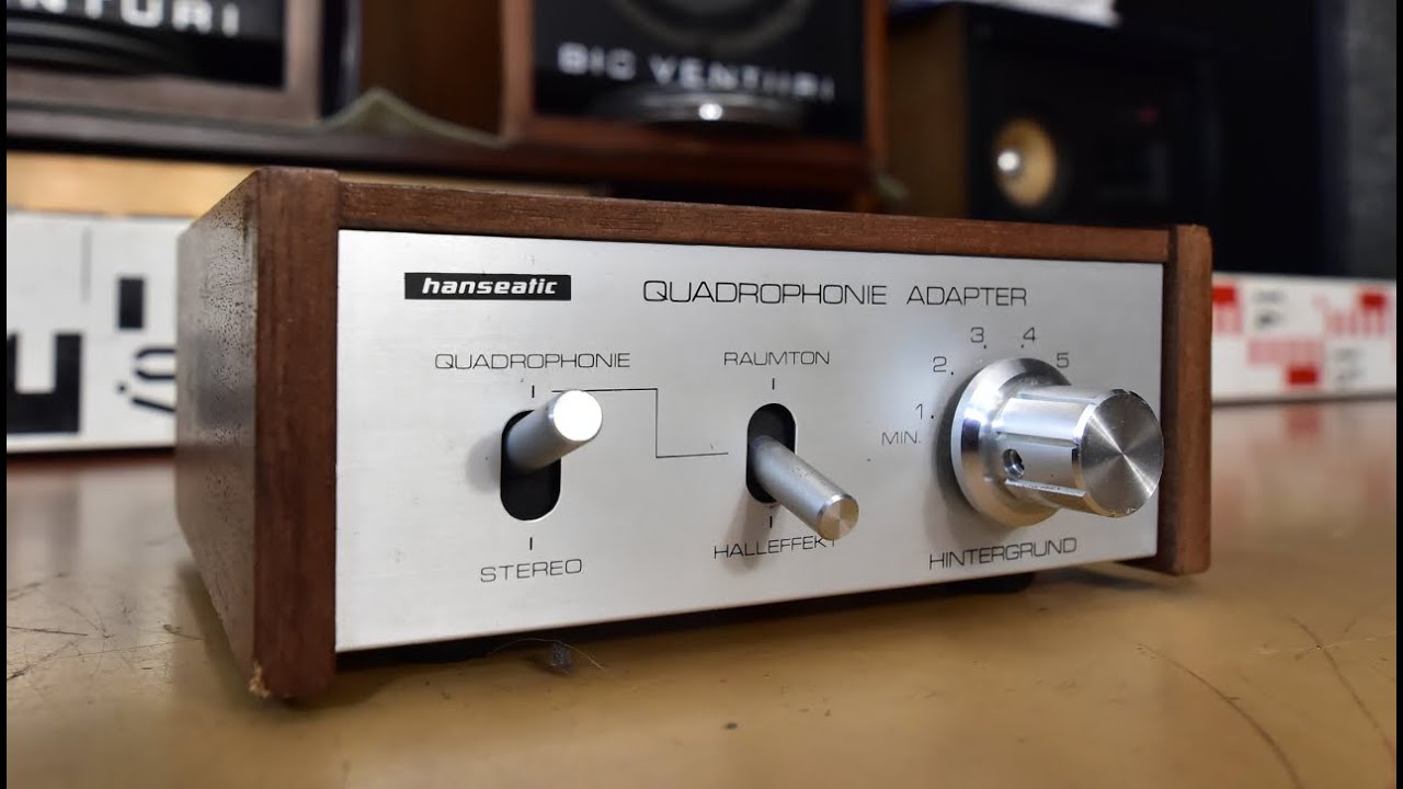 QUADRO - HANSEATIC QUADROPHONIE ADAPTER - HALLEFEKT - Germany 1970s