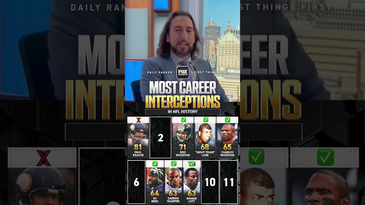 How do you think Nick did on this unique interceptions-themed FOX Sports Daily Ranker? 👀 