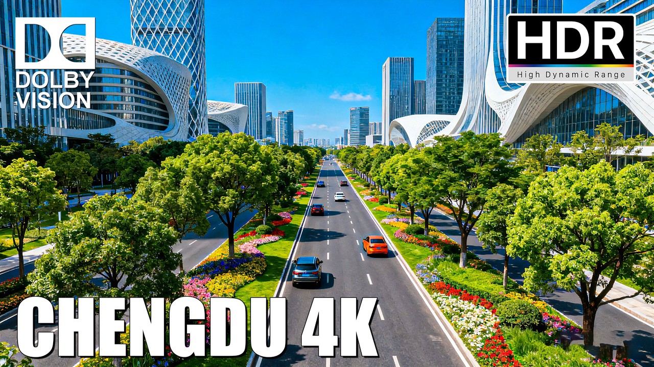 Chengdu, China | A driving tour of a city where greenery and modernization are perfectly integrated.