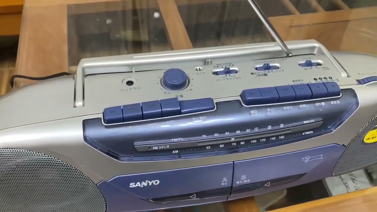 Đài cassette  Sanyo nội địa nhật zl 0972.454.358