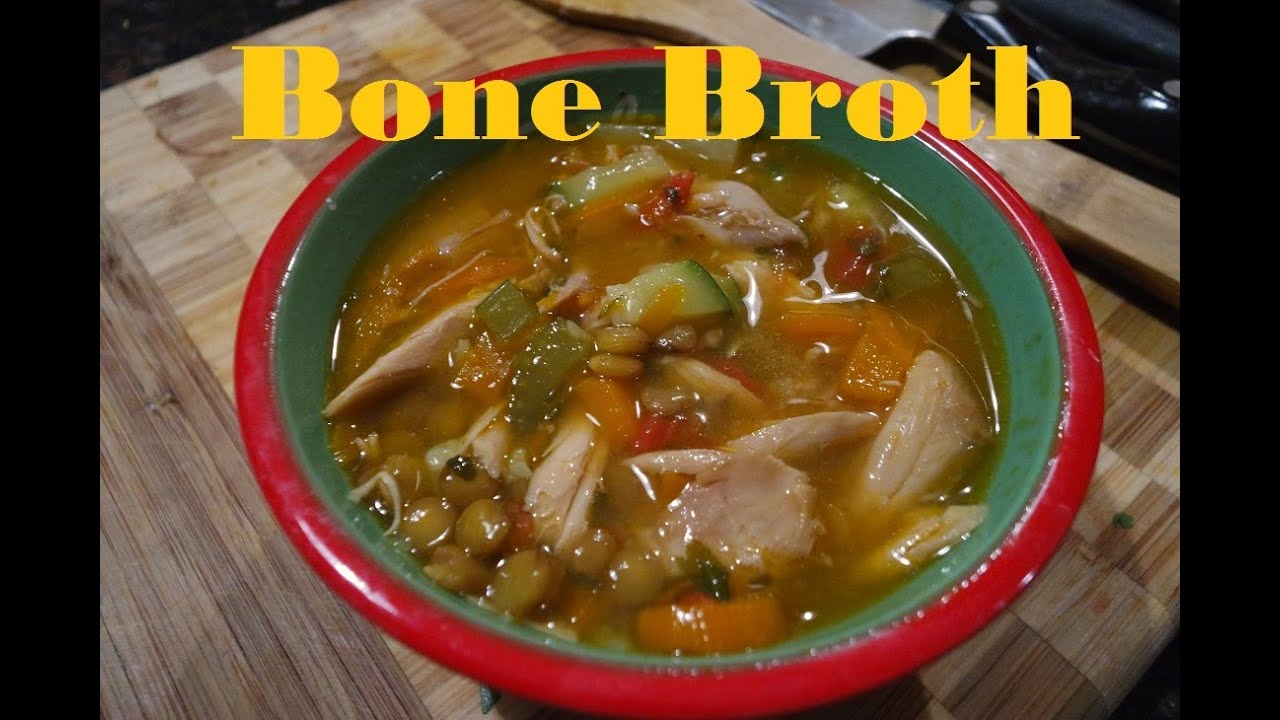 Bone Broth from scratch for liquid phase - VSG eats!