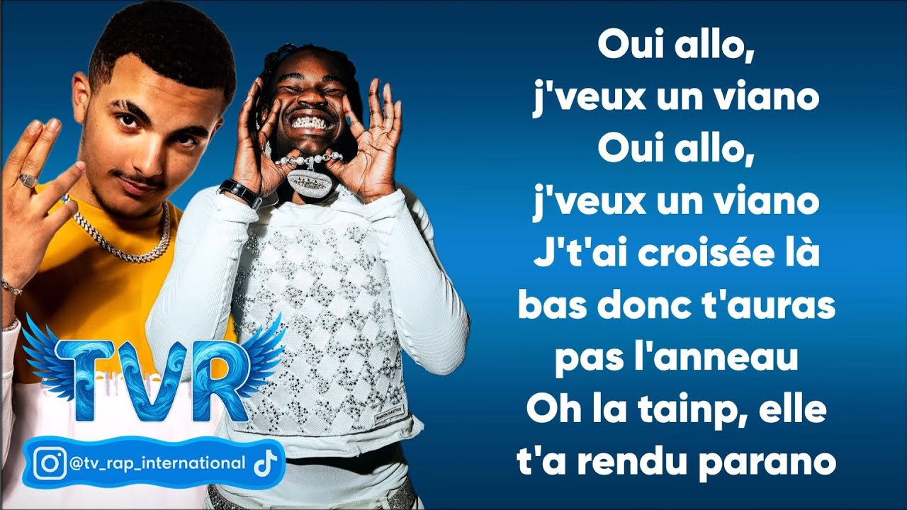 RK x Genezio - VIANO (Paroles/Lyrics)