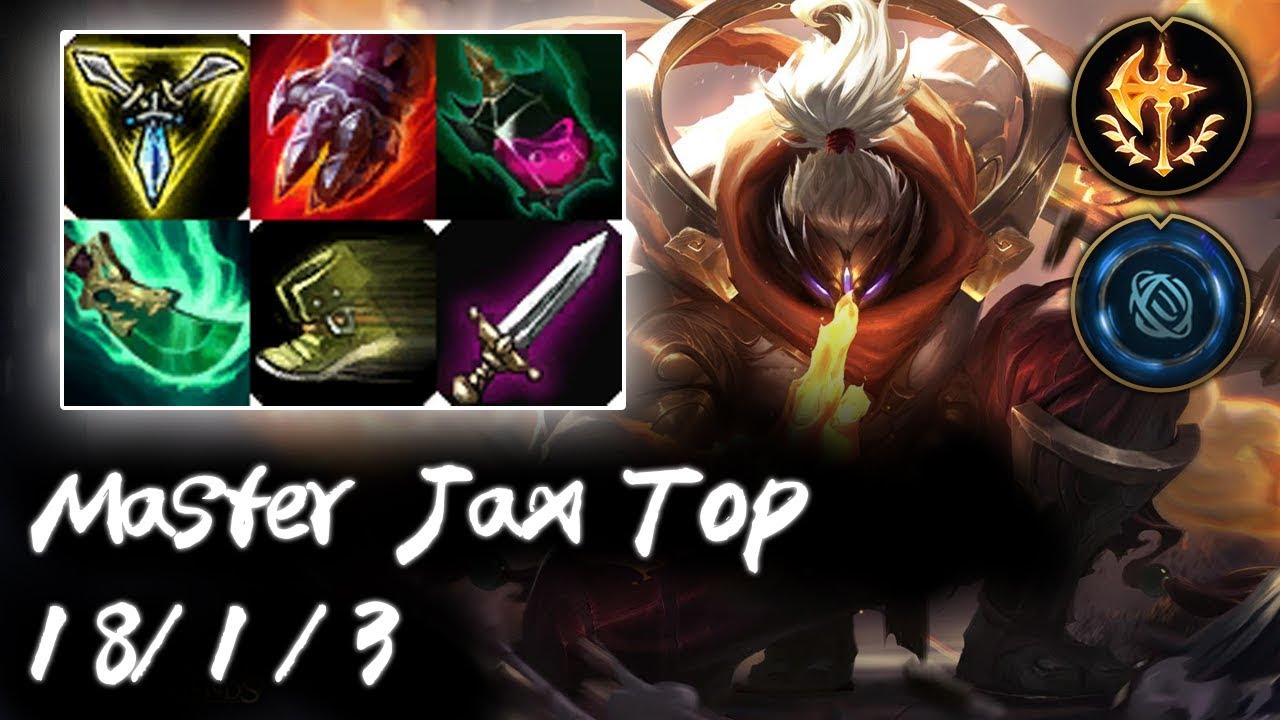 Master Jax Top vs Irelia | High Elo Replays