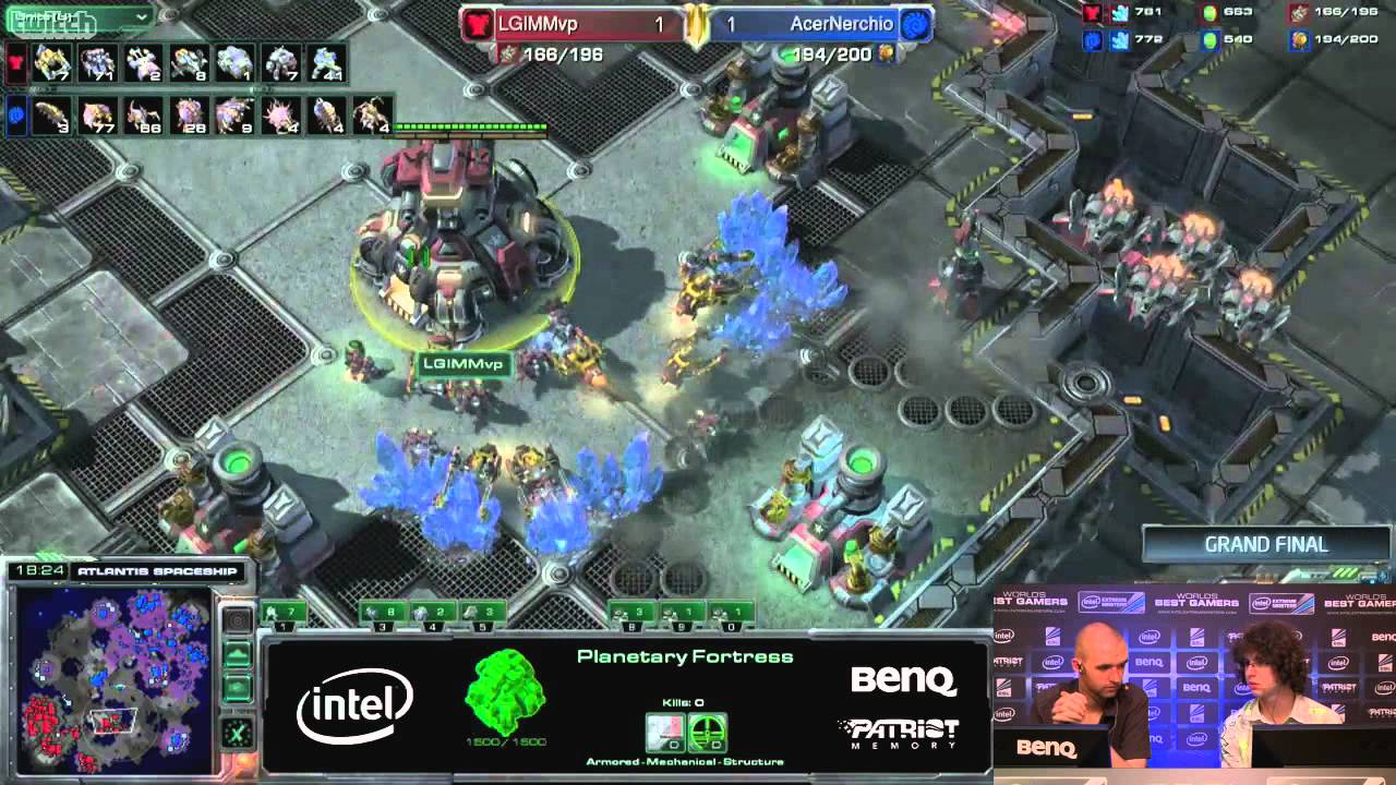 Finały IEM 7 SC2: Nerchio vs MVP