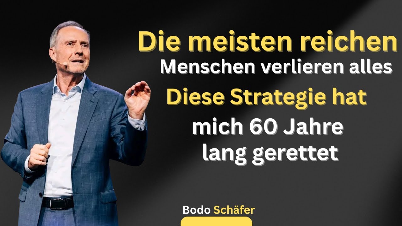 Bodo Schäfer: Die EINE Strategie, die dich für immer reich hält (Anti-Fragilität)