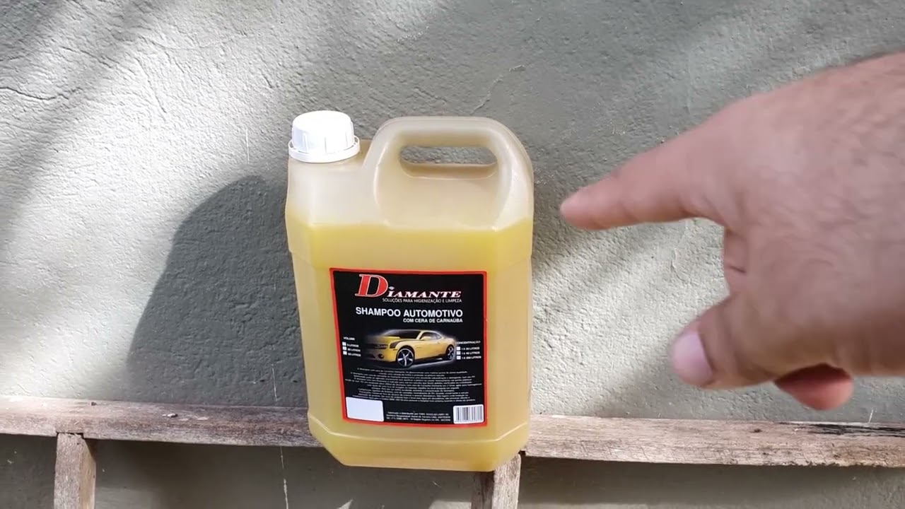 COMPREI SHAMPOO AUTOMOTIVO 