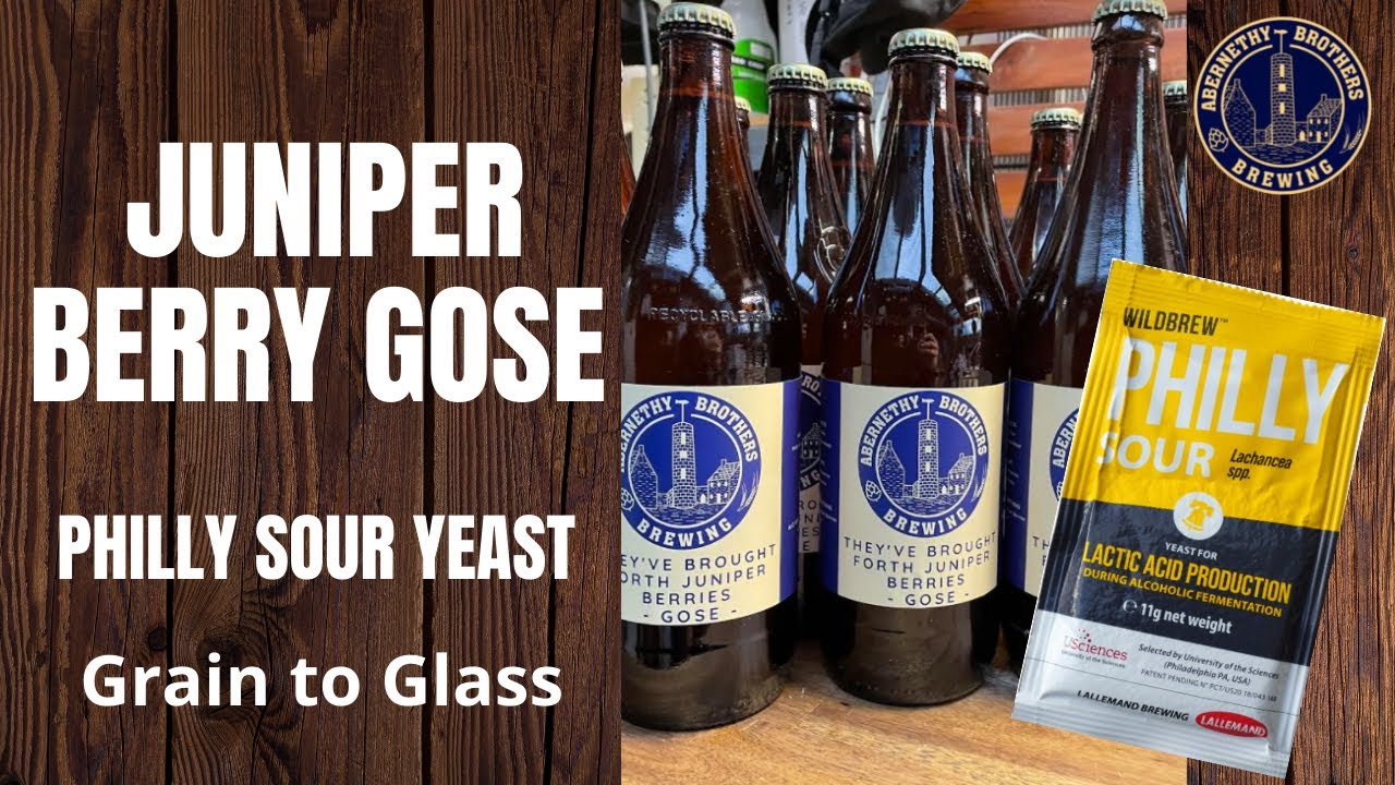 Grainfather BrewDay - Juniper GOSE using Philly Sour yeast