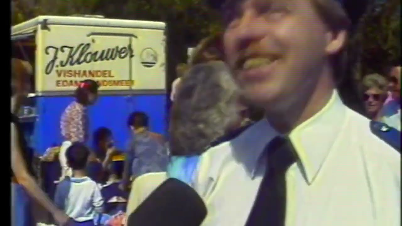 Sfeerbeelden Koninginnedag in Landsmeer 1990