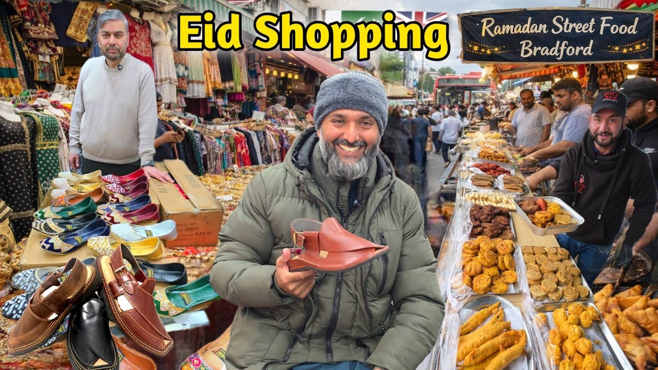 UK Best Ramadan Street Food 🇬🇧 | Eid Shopping Madness + Full Family Daily Routine 2026