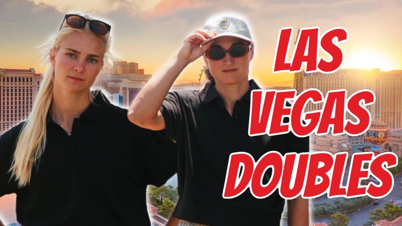 Tay & Sof Take on the Las Vegas Innova Course!