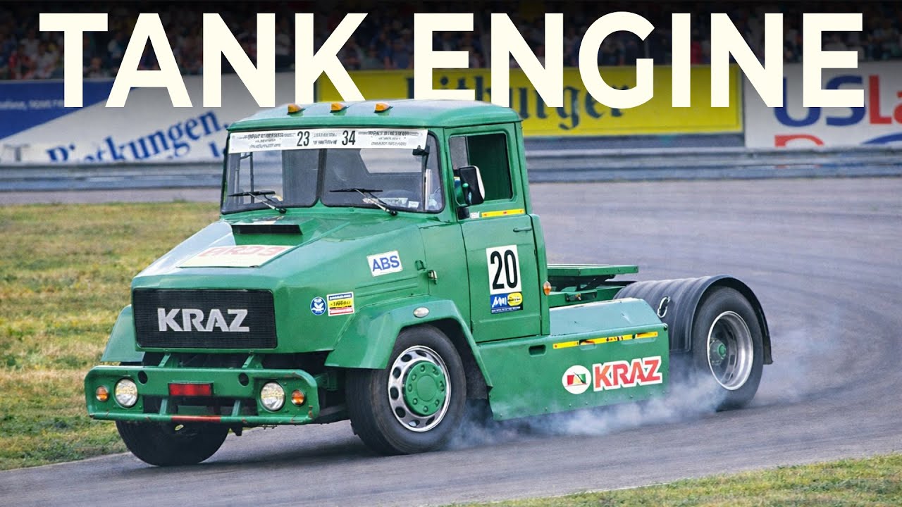 This KrAZ Has a Tank Engine