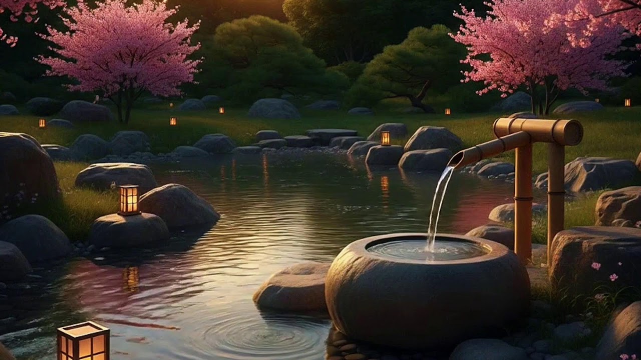 Tranquil Water Breeze with Soothing Background Music 🌌💧