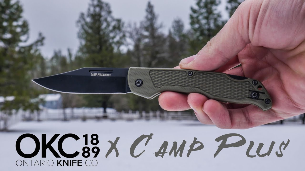 The BEST Budget EDC Pocket Knife! Ontario Camp Plus Review