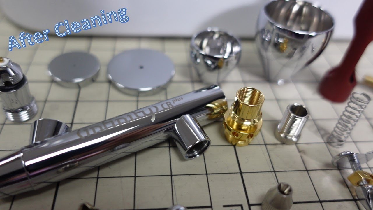 Cleaning your airbrush with ultra sonic cleaner
