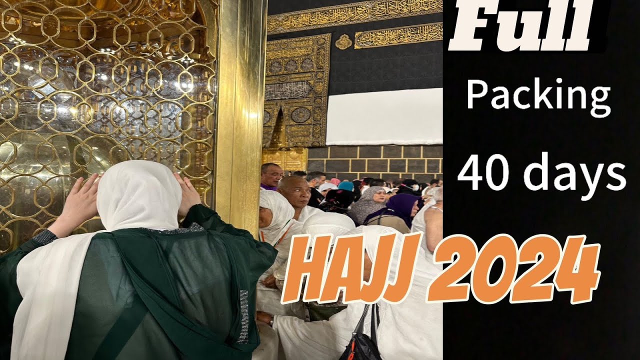 Hajj 40 days full packing | Yai sab rakh lia to kisi cheez ki kami nahi ho gi | informative | umrah