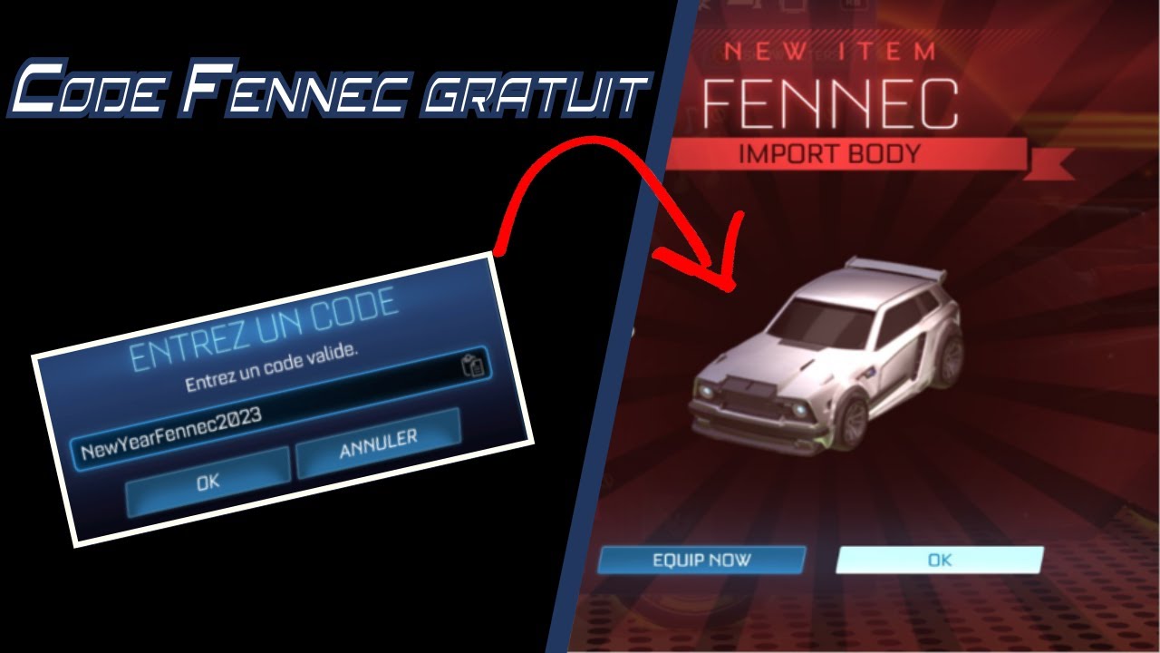Je teste des codes d'échange Rocket League pour avoir des items gratuitement et ça marche !!! (2023)
