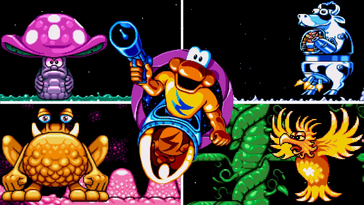 James Pond 3: Operation Starfish (Genesis) All Bosses (No Damage)