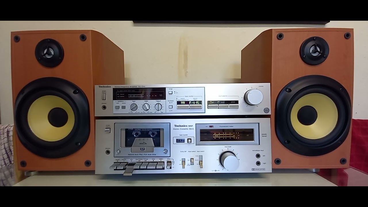 TECHNICS RS M17 on TECHNICS SU Z45 on SONY SS MB250H DEMO