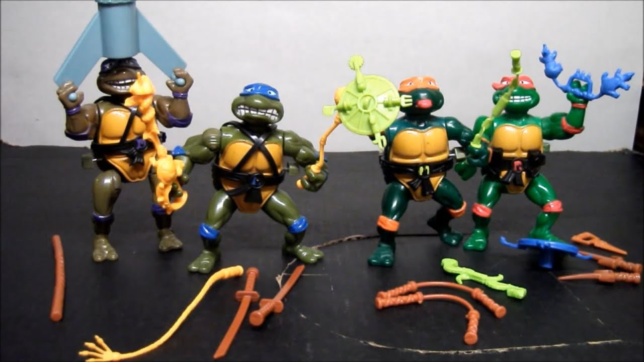 Playmates Teenage Mutant Ninja Turtles (1989): Wacky Action Figure Reviews