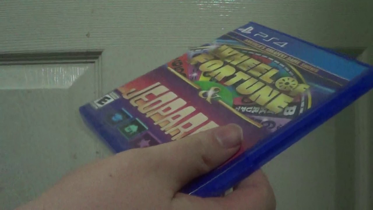 Wheel Of Fortune & Jeopardy PS4 Game Unboxing