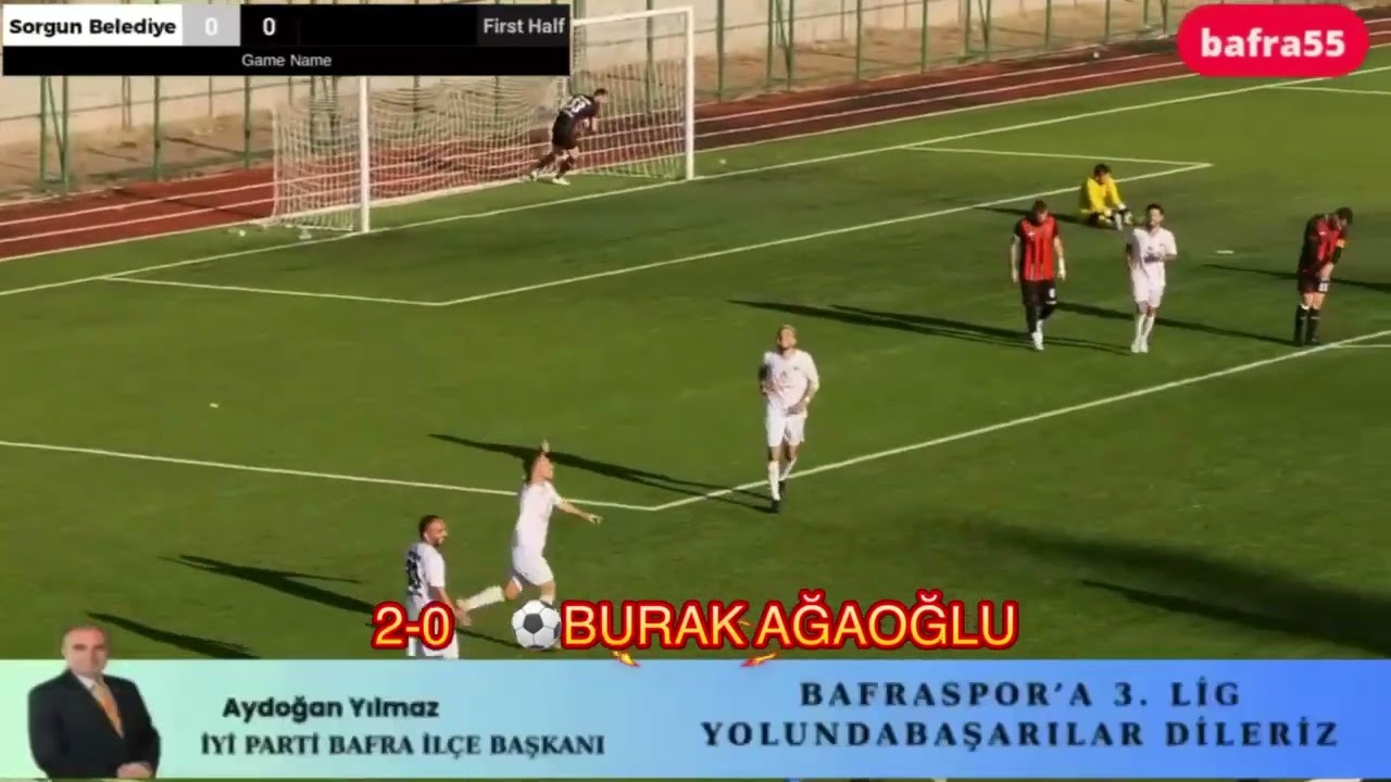 Sorgun Belediyespor 3 - 0 1930 Bafraspor 