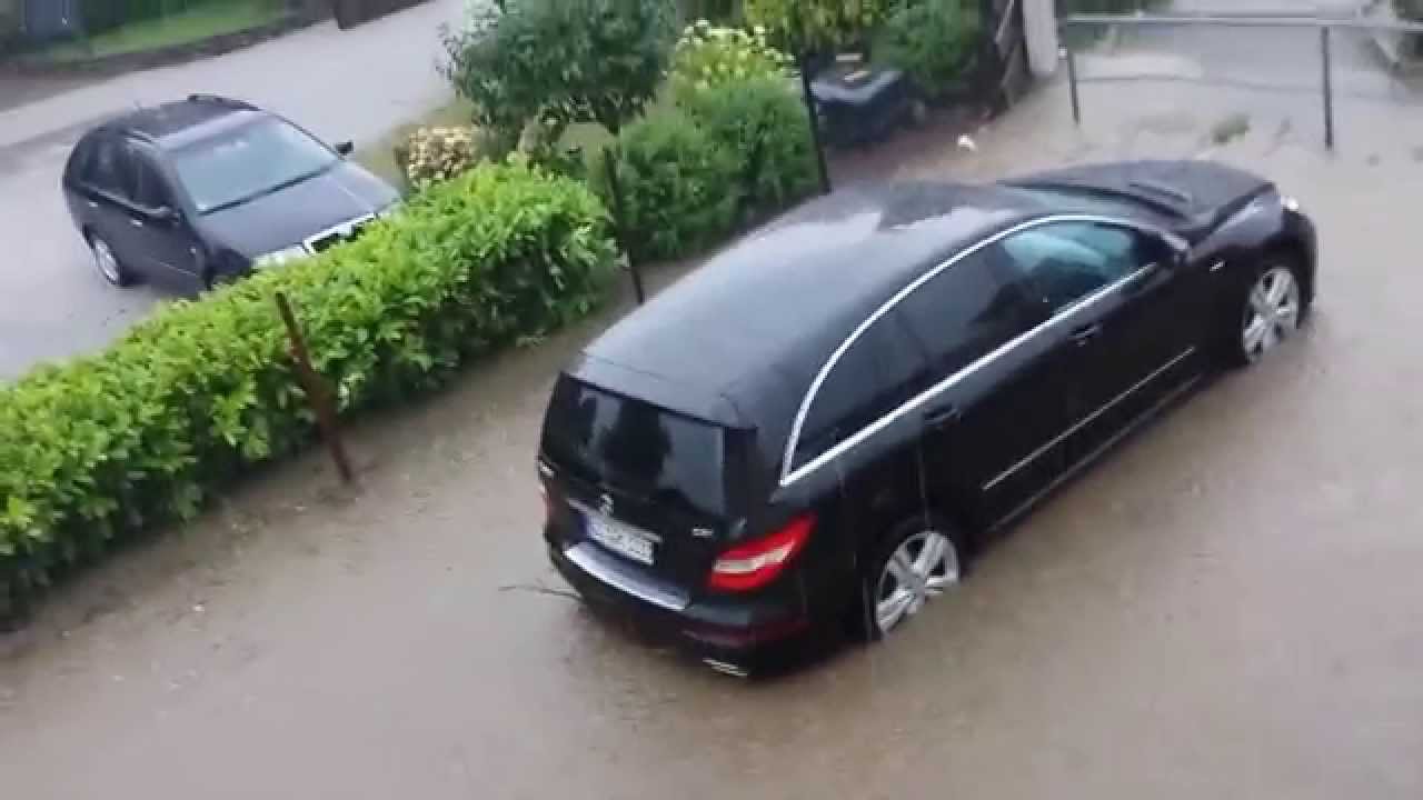 Langelsheim überschwemmung 11.06.2014