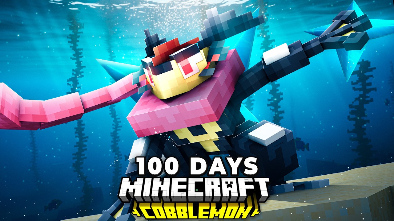 I Spent 100 Days in Cobblemon's HARDEST MODPACK