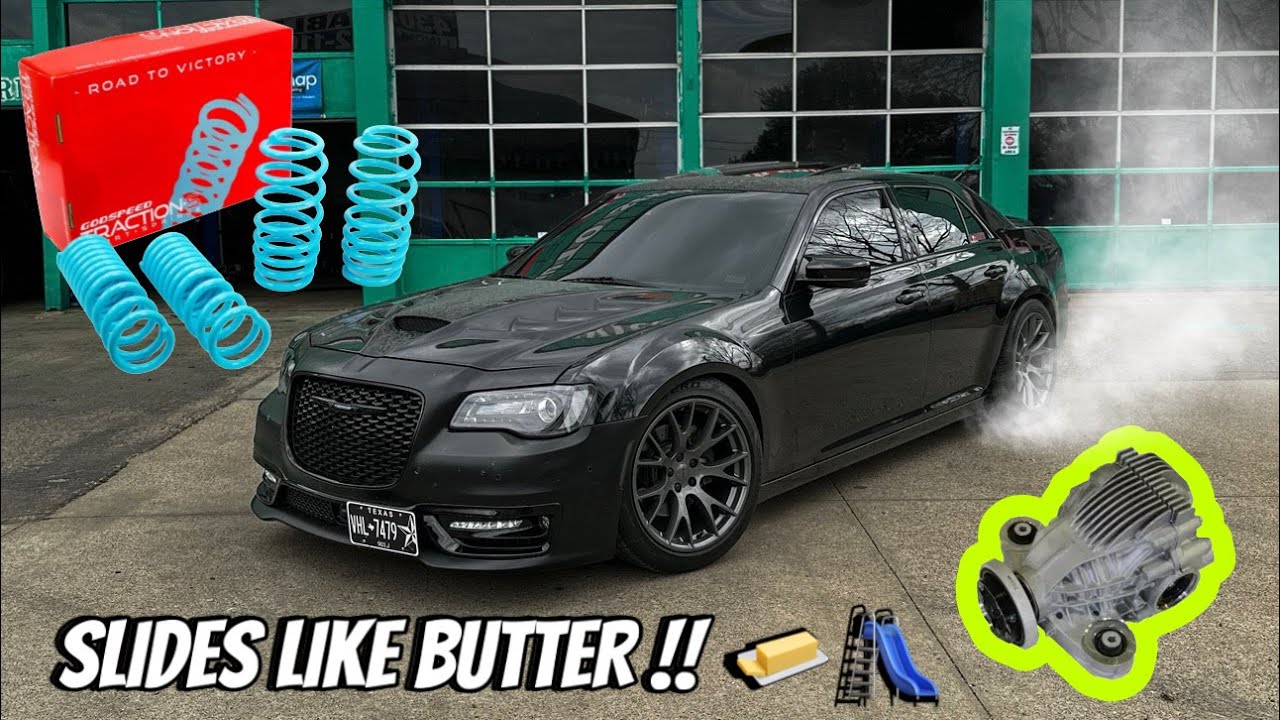 INSTALLING a 3.09 DIFFERENTIAL and LOWERING SPRINGS on my Chrysler 300 Hemi !!!