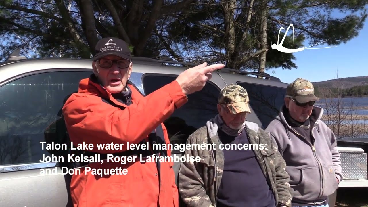 Water level management lacking on Lake Talon, property owners upset spawning beds and docks left dry