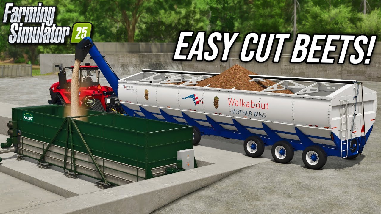 New FS25 Mods - Sugarbeet Cutter Trailers, Tanker Trailers, & 4X Map! | Farming Simulator 25