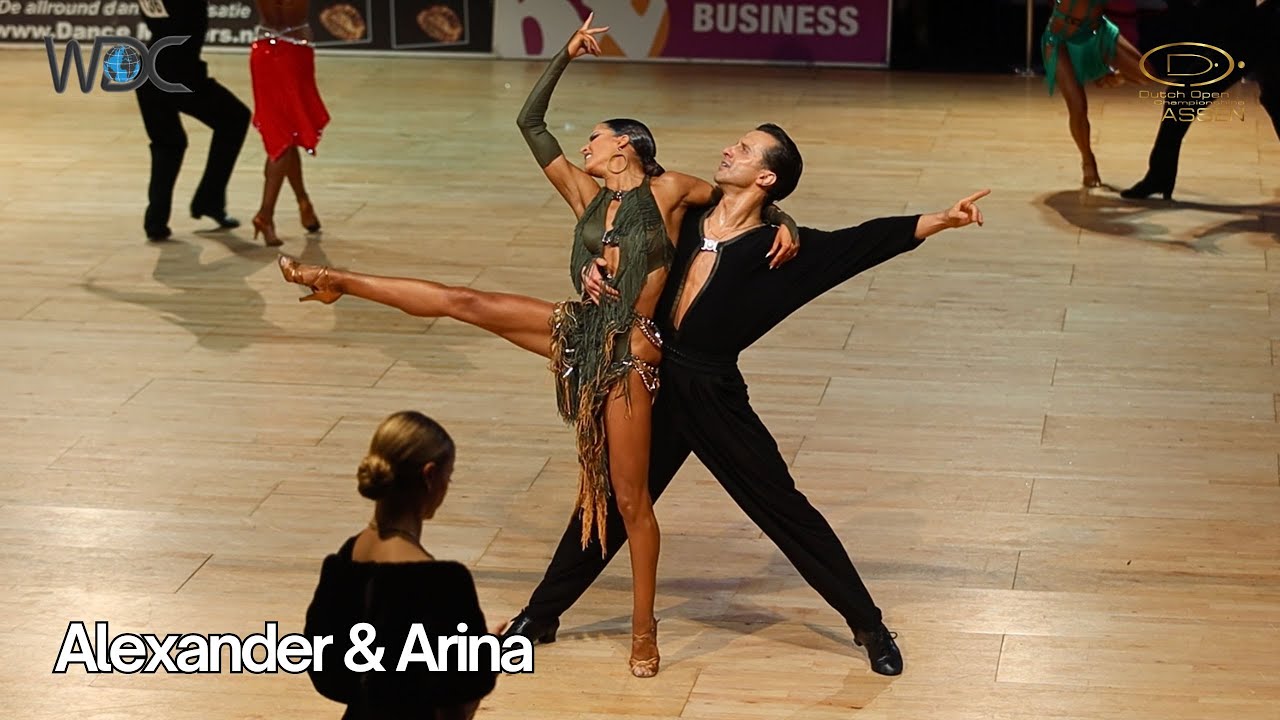 Alexander Chernositov & Arina Grishina - Rumba dance | Dutch Open 2023