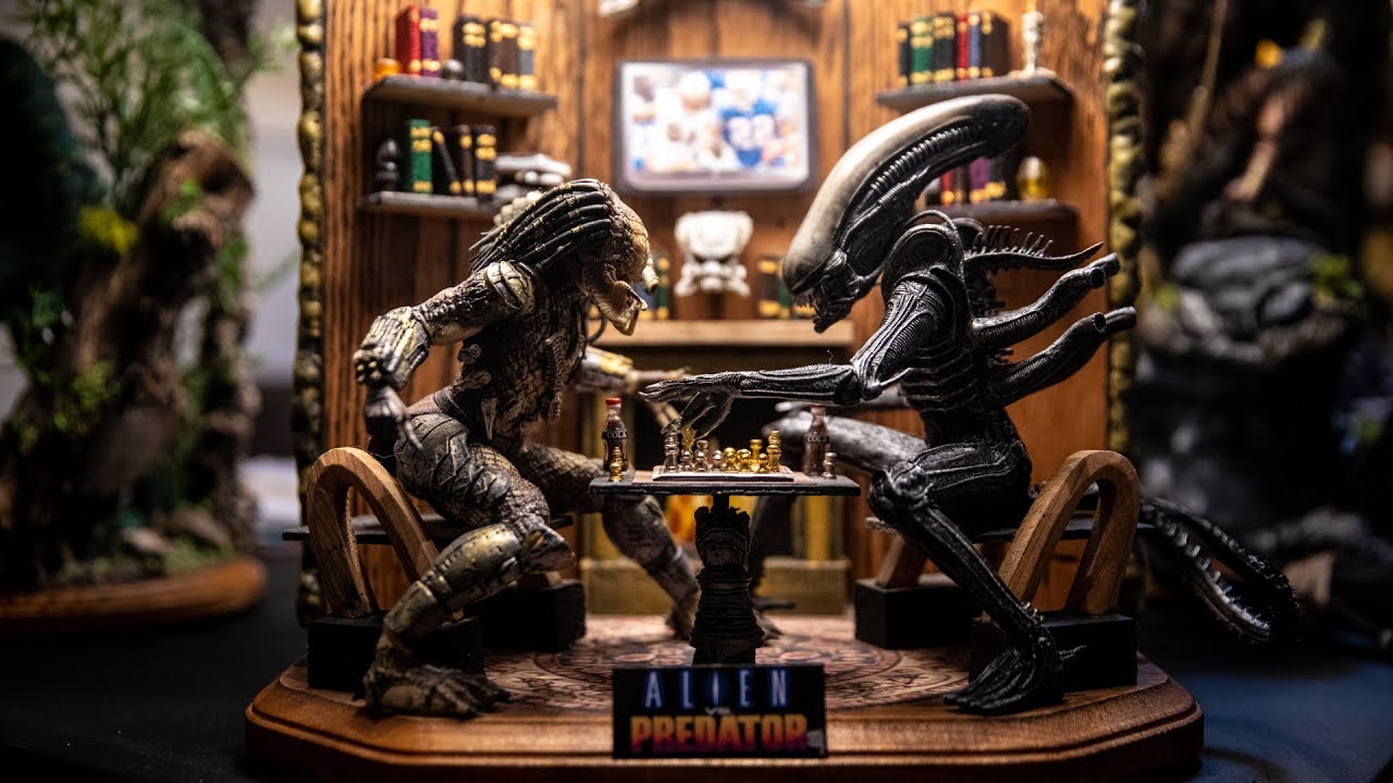 Custom Creature Model Kit Dioramas!