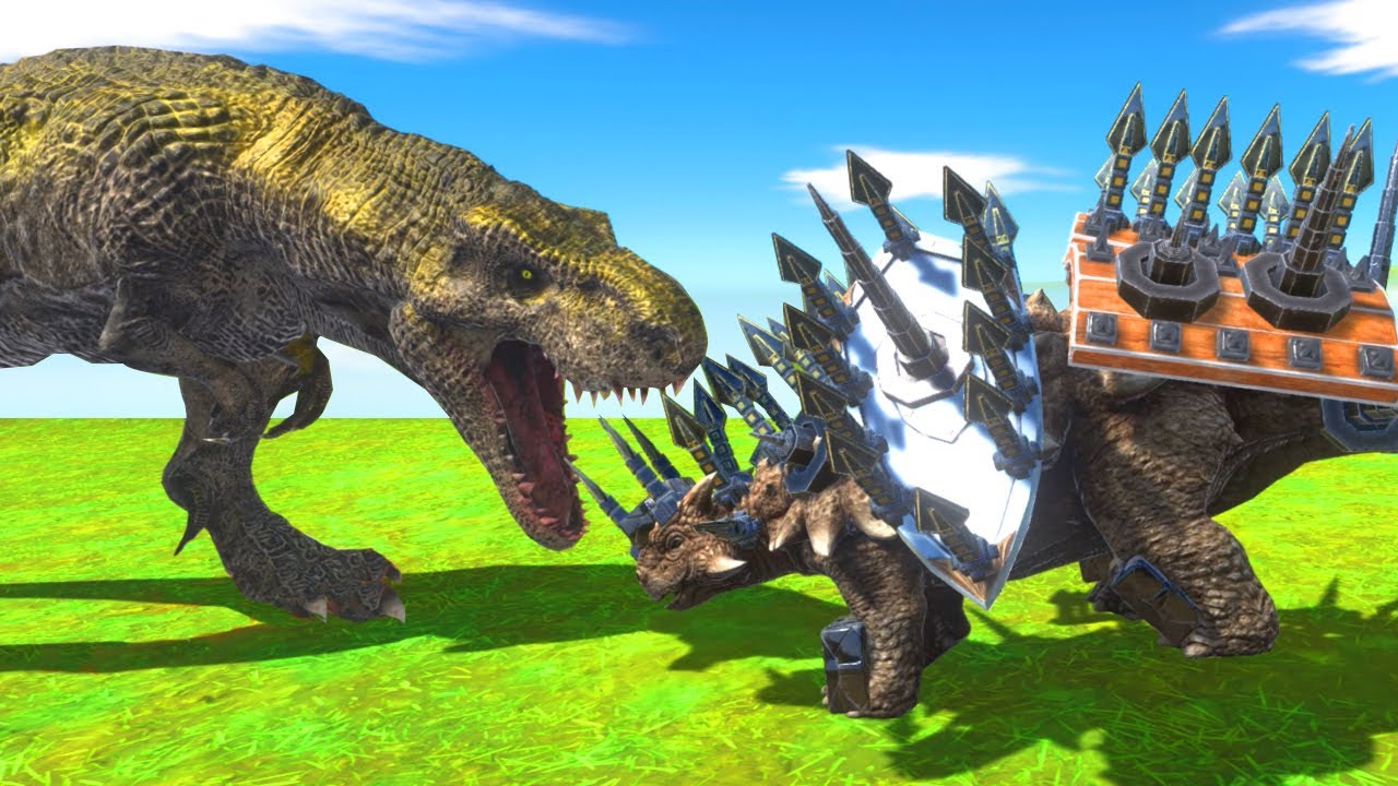 Armoured GODZILLA and KING KONG BATTTLES!!! - Animal Revolt Battle Simulator
