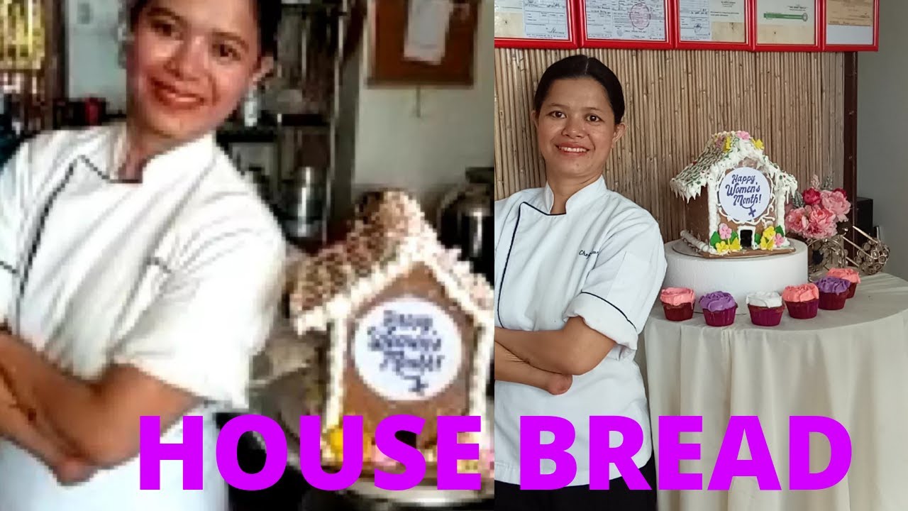 GINGER HOUSE BREAD | CUPCAKES DESIGNED | Chef MARICEL APATAN.