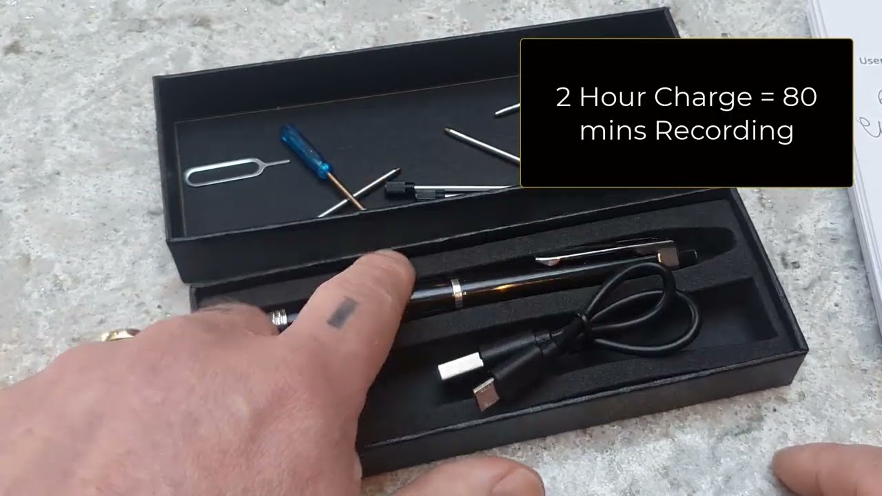Testing Out a CCTV Pen Camera From Temu 1080p - Wearable Spy Cam Recorder For recording meetings