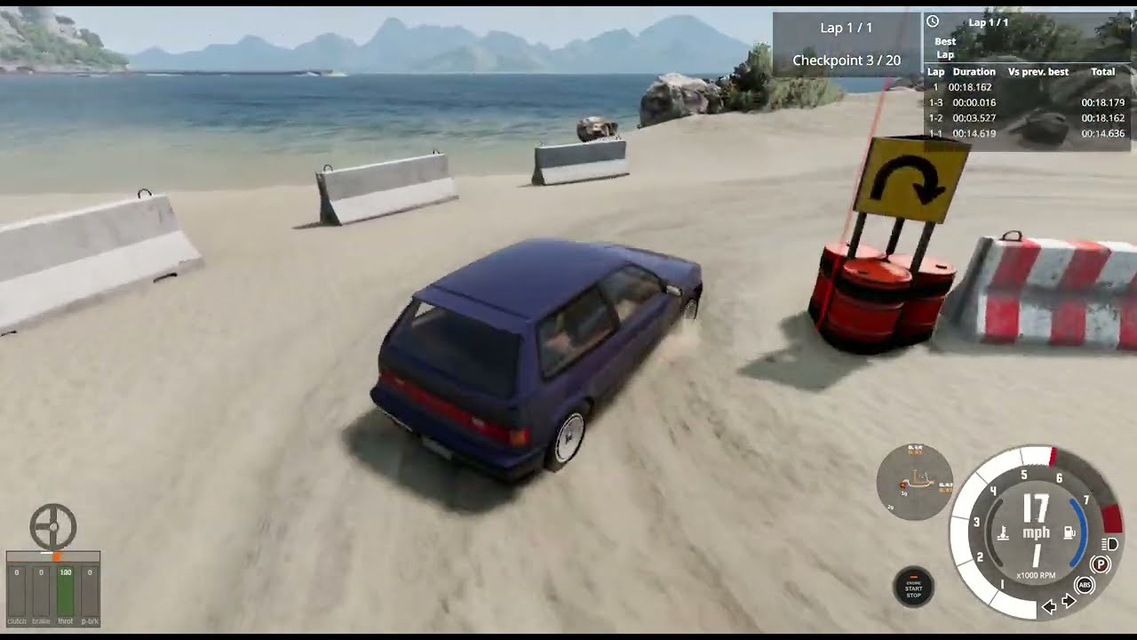Ibishu Covet 1.5 ZXi | Rally Italia |Stage 1| Norte Super Speciale | BeamNG.drive