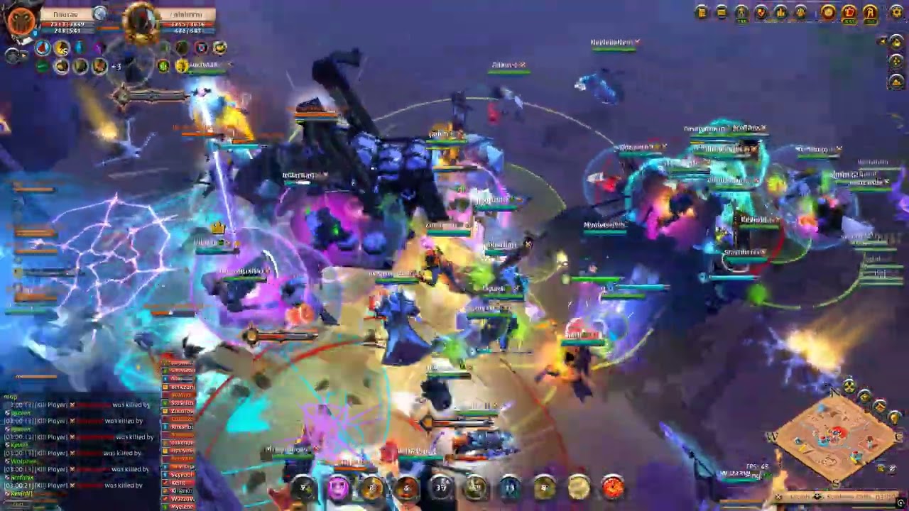 Albion Online - MAGA vs Alianza 0PEN - Castle Fight - 1HH PoV